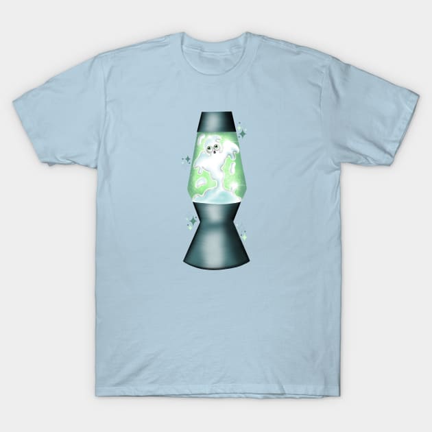 Haunted lava lamp T-Shirt by Manxcraft